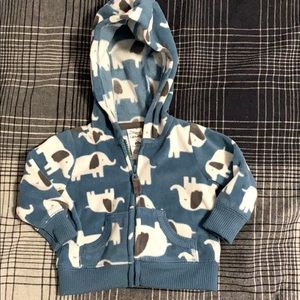 Carter’s fleece zip up hoodie
